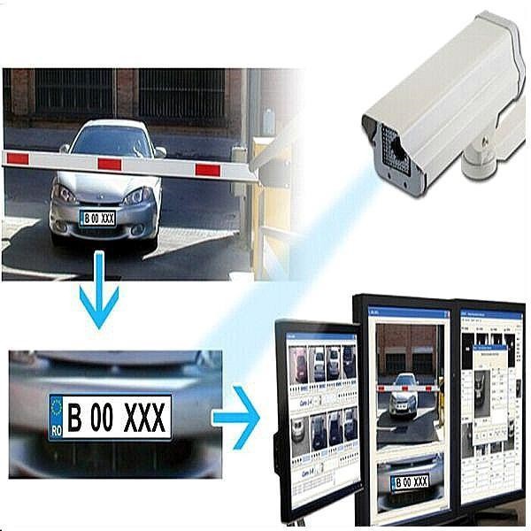ANPR LPR سیستم کنترل پارکینگ خودرو با نرم افزار