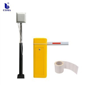نرم افزار سیستم پارکینگ UHF RFID سیستم پارک هوشمند خودرو با دروازه مانع